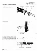 Предварительный просмотр 202 страницы Honda 1984 CBX750F Workshop Manual