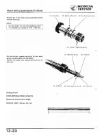 Предварительный просмотр 203 страницы Honda 1984 CBX750F Workshop Manual