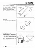 Предварительный просмотр 204 страницы Honda 1984 CBX750F Workshop Manual