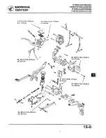 Предварительный просмотр 244 страницы Honda 1984 CBX750F Workshop Manual