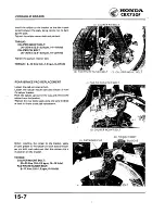 Предварительный просмотр 251 страницы Honda 1984 CBX750F Workshop Manual