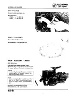 Предварительный просмотр 252 страницы Honda 1984 CBX750F Workshop Manual