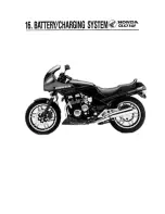 Предварительный просмотр 263 страницы Honda 1984 CBX750F Workshop Manual