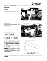 Предварительный просмотр 267 страницы Honda 1984 CBX750F Workshop Manual