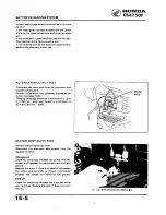 Предварительный просмотр 269 страницы Honda 1984 CBX750F Workshop Manual