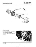 Предварительный просмотр 272 страницы Honda 1984 CBX750F Workshop Manual