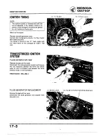 Предварительный просмотр 278 страницы Honda 1984 CBX750F Workshop Manual