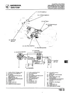 Предварительный просмотр 281 страницы Honda 1984 CBX750F Workshop Manual