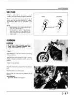 Предварительный просмотр 48 страницы Honda 1984 Shadow VT700C Shop Manual