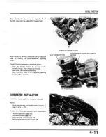 Предварительный просмотр 62 страницы Honda 1984 Shadow VT700C Shop Manual