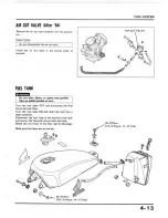 Предварительный просмотр 64 страницы Honda 1984 Shadow VT700C Shop Manual