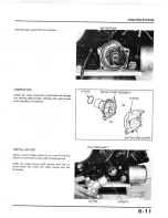 Предварительный просмотр 87 страницы Honda 1984 Shadow VT700C Shop Manual