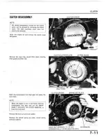 Предварительный просмотр 100 страницы Honda 1984 Shadow VT700C Shop Manual