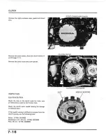 Предварительный просмотр 105 страницы Honda 1984 Shadow VT700C Shop Manual