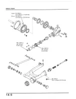 Предварительный просмотр 210 страницы Honda 1984 Shadow VT700C Shop Manual