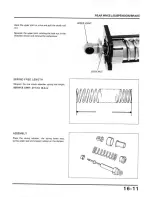 Предварительный просмотр 272 страницы Honda 1984 Shadow VT700C Shop Manual