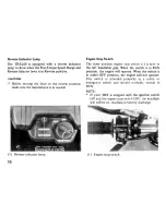 Предварительный просмотр 14 страницы Honda 1984 TRX 200 Owner'S Manual