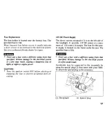 Предварительный просмотр 21 страницы Honda 1984 TRX 200 Owner'S Manual