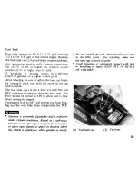 Предварительный просмотр 25 страницы Honda 1984 TRX 200 Owner'S Manual