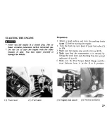 Предварительный просмотр 31 страницы Honda 1984 TRX 200 Owner'S Manual