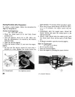 Предварительный просмотр 32 страницы Honda 1984 TRX 200 Owner'S Manual