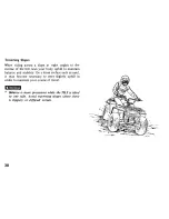 Предварительный просмотр 42 страницы Honda 1984 TRX 200 Owner'S Manual