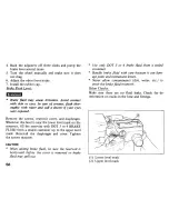 Предварительный просмотр 60 страницы Honda 1984 TRX 200 Owner'S Manual