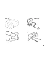 Предварительный просмотр 77 страницы Honda 1984 TRX 200 Owner'S Manual