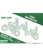 Предварительный просмотр 78 страницы Honda 1984 TRX 200 Owner'S Manual