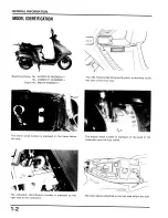 Preview for 3 page of Honda 1985-1988 Elite CH250 Manual