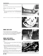 Preview for 40 page of Honda 1985-1988 Elite CH250 Manual