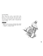 Предварительный просмотр 38 страницы Honda 1985 ATC 250R Owner'S Manual