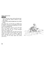 Предварительный просмотр 39 страницы Honda 1985 ATC 250R Owner'S Manual