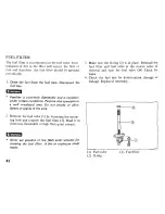 Предварительный просмотр 45 страницы Honda 1985 ATC 250R Owner'S Manual