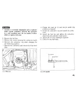 Предварительный просмотр 48 страницы Honda 1985 ATC 250R Owner'S Manual