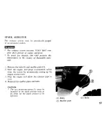 Предварительный просмотр 60 страницы Honda 1985 ATC 250R Owner'S Manual