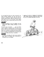 Предварительный просмотр 34 страницы Honda 1985 ATC125M Owner'S Manual