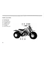 Preview for 8 page of Honda 1985 ATC200S Owner'S Manual