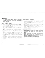 Предварительный просмотр 7 страницы Honda 1985 ATC200X Owner'S Manual