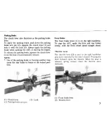 Предварительный просмотр 12 страницы Honda 1985 ATC200X Owner'S Manual