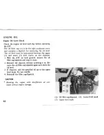 Предварительный просмотр 17 страницы Honda 1985 ATC200X Owner'S Manual