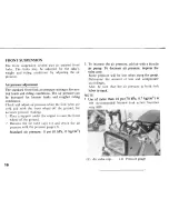 Предварительный просмотр 21 страницы Honda 1985 ATC200X Owner'S Manual