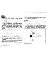 Предварительный просмотр 29 страницы Honda 1985 ATC200X Owner'S Manual