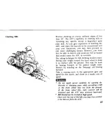 Предварительный просмотр 32 страницы Honda 1985 ATC200X Owner'S Manual