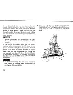 Предварительный просмотр 33 страницы Honda 1985 ATC200X Owner'S Manual