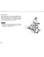 Предварительный просмотр 35 страницы Honda 1985 ATC200X Owner'S Manual