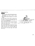 Предварительный просмотр 36 страницы Honda 1985 ATC200X Owner'S Manual