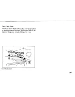 Предварительный просмотр 60 страницы Honda 1985 ATC200X Owner'S Manual