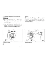 Предварительный просмотр 32 страницы Honda 1985 NIFTY 50 Owner'S Manual