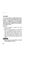 Предварительный просмотр 48 страницы Honda 1985 NIFTY 50 Owner'S Manual